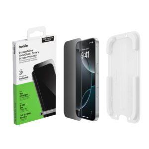 Belking Privacy Screen Protector for iPhone 17 Pro Max / 16 Pro Max / 15 Pro Max / 14 Pro Max