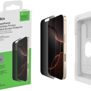 Belking Privacy Screen Protector for iPhone 17 Pro Max / 16 Pro Max / 15 Pro Max / 14 Pro Max