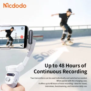 Powerful Mcdodo ClearSync Wireless Microphone – No More Noisy Audio | BusiDirect Zambia's No 1 Online Retailer