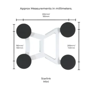 Powerful Starlink Mini Car Mount – The Ultimate Secure Vehicle Mount For Reliable Satellite Internet | BusiDirect Zambia's No. 1 Online Retailer