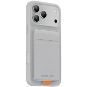 Premium Green Lion Regal MagSafe Leather Case With Card Holder For iPhone 17 Pro & iPhone Pro Max | Elegant Protection