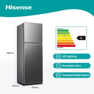 Hisense H225TTS Combi Upright Refrigerator – Energy Efficient, Durable Cooling Solution