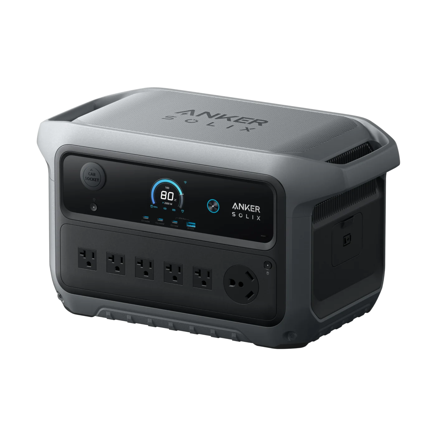 Anker SOLIX C2000 Gen 2 Portable Power Station | Powerful 4000W Peak Backup Energy Solution 1 Anker SOLIX C2000 Gen 2