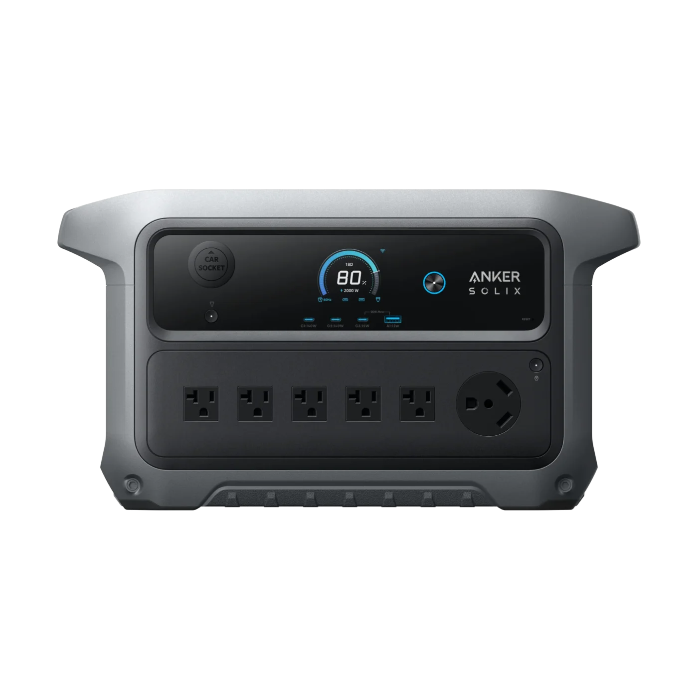 Anker SOLIX C2000 Gen 2 Portable Power Station | Powerful 4000W Peak Backup Energy Solution 2 Anker SOLIX C2000 Gen 2