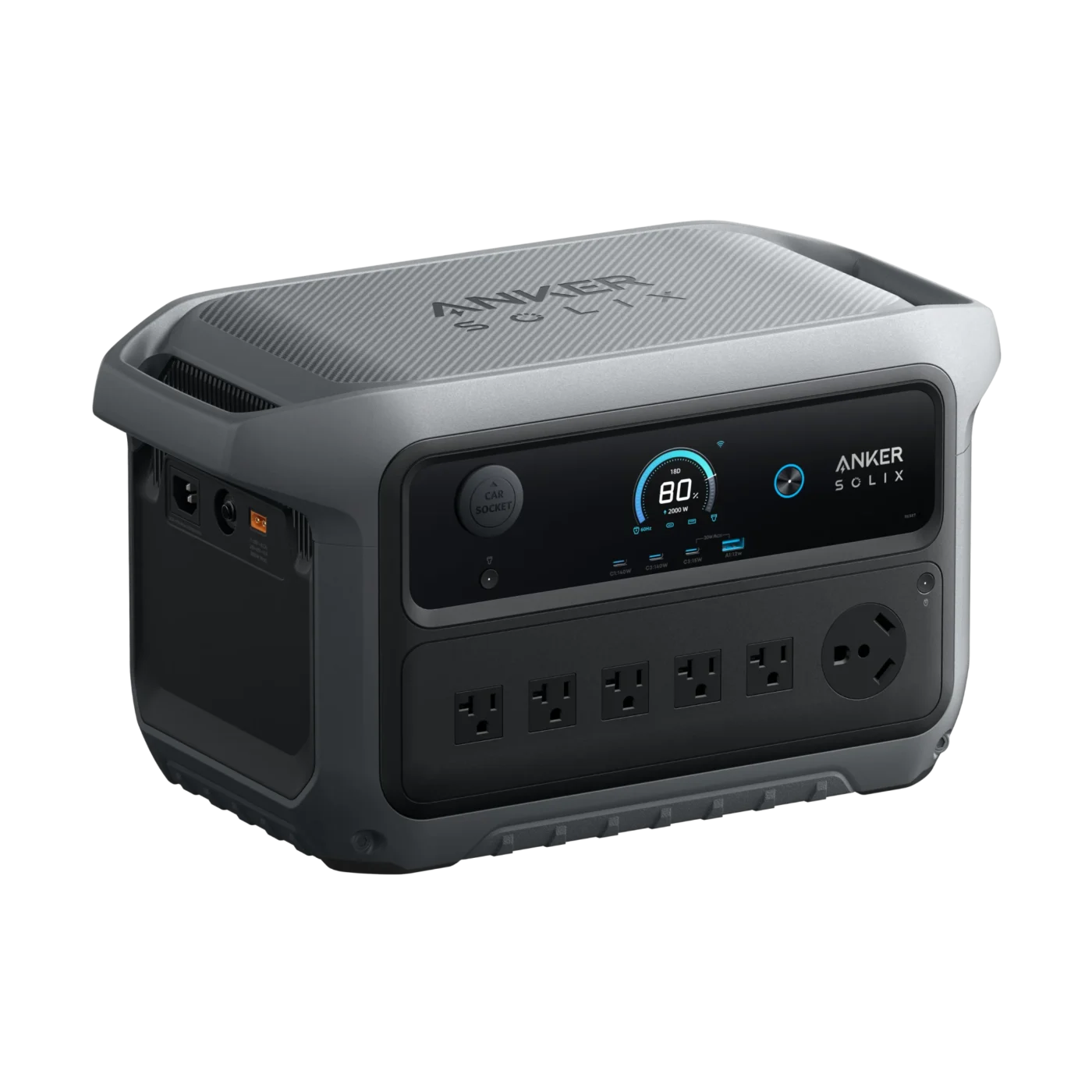 Anker SOLIX C2000 Gen 2 Portable Power Station | Powerful 4000W Peak Backup Energy Solution 3 Anker SOLIX C2000 Gen 2
