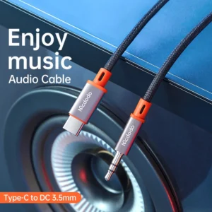 Mcdodo Castle Series Type-C Digital Audio Cable – Efficient Plug & Play Audio Connection | Mcdodo CA-0820