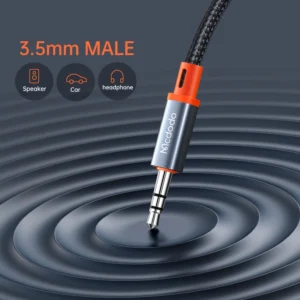 Mcdodo Castle Series Type-C Digital Audio Cable – Efficient Plug & Play Audio Connection | Mcdodo CA-0820