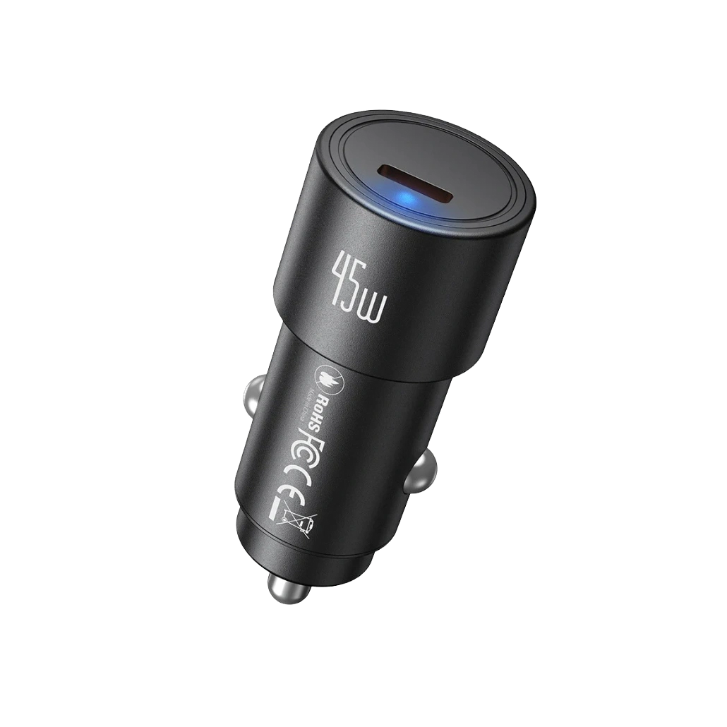 Mcdodo Obsidian 45W USB-C Fast Car Charger for Cars | Efficient Fast Charging 1 Mcdodo Obsidian 45W USB-C Fast Car Charger