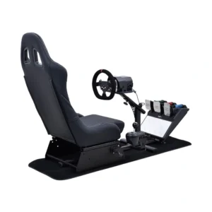 GY013 Sim Racing Simulator Cockpit Compatible with Logitech & Thrustmaster | Powerful Racing Rig Zambia