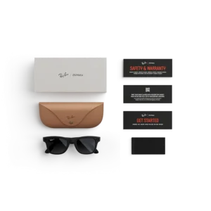 Meta Ray-Ban Wayfarer Smart AI Glasses Gen 2 | Powerful 3K Ultra HD Camera & Transitions