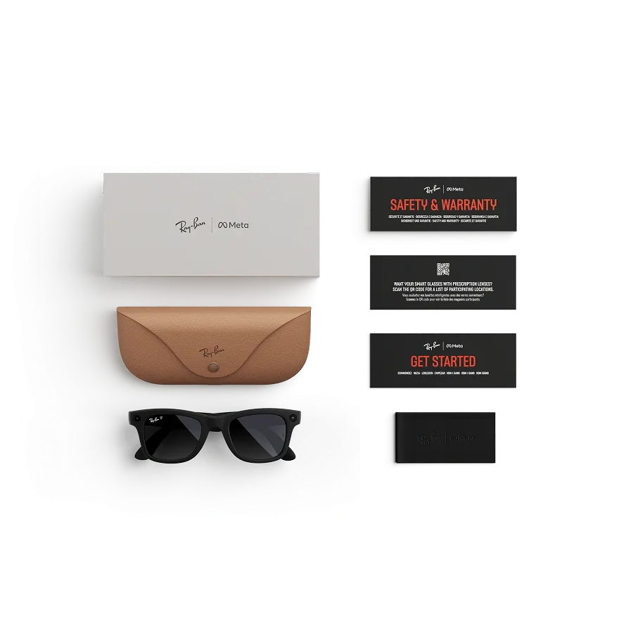 Meta Ray-Ban Wayfarer Smart AI Glasses Gen 2 | Powerful 3K Ultra HD Camera & Transitions 6 Meta Ray-Ban Wayfarer Smart