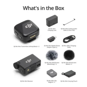 DJI Mic Mini – Reliable 2-Person Compact Wireless Microphone