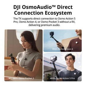 DJI Mic Mini – Reliable 2-Person Compact Wireless Microphone
