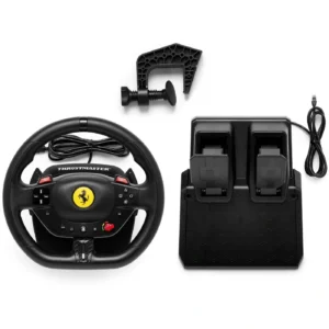 Crisp Thrustmaster T98 Ferrari 296 GTB Racing Wheel | Reliable Performance-Driven