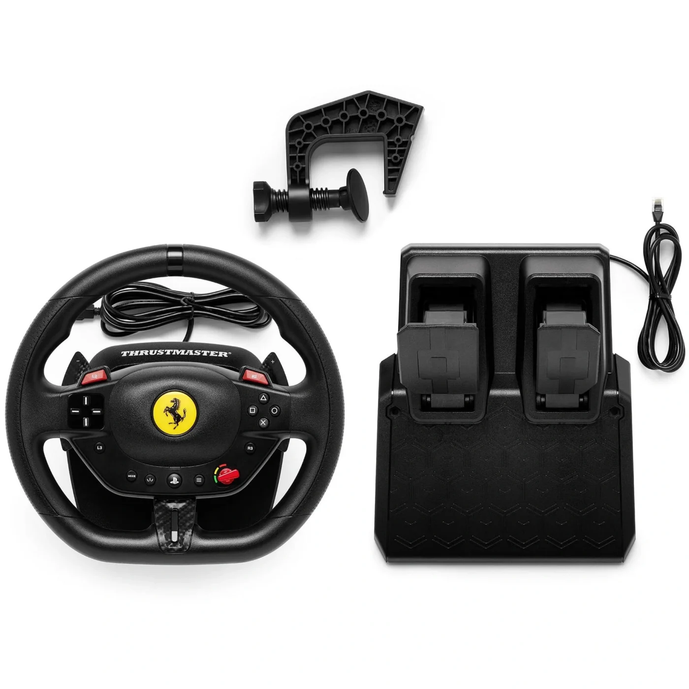 Crisp Thrustmaster T98 Ferrari 296 GTB Racing Wheel | Reliable Performance-Driven 4 Thrustmaster T98 Ferrari 296 GTB