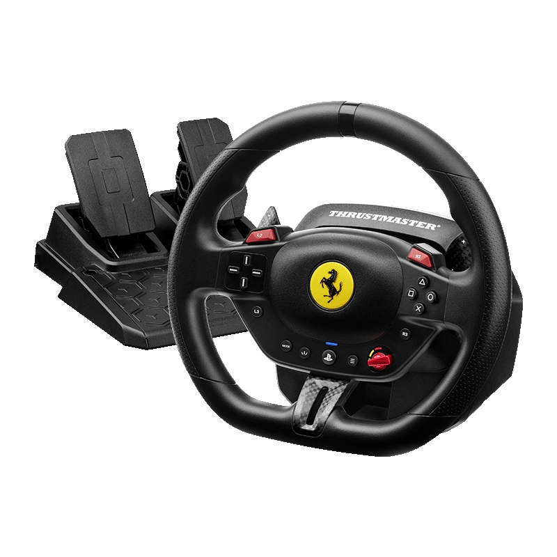 Crisp Thrustmaster T98 Ferrari 296 GTB Racing Wheel | Reliable Performance-Driven 1 T98 Ferrari 296 GTB