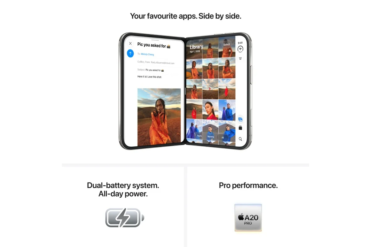 Apple iPhone Duo 256GB – Stunning Next-Gen Foldable Smartphone 4 Apple iPhone Duo